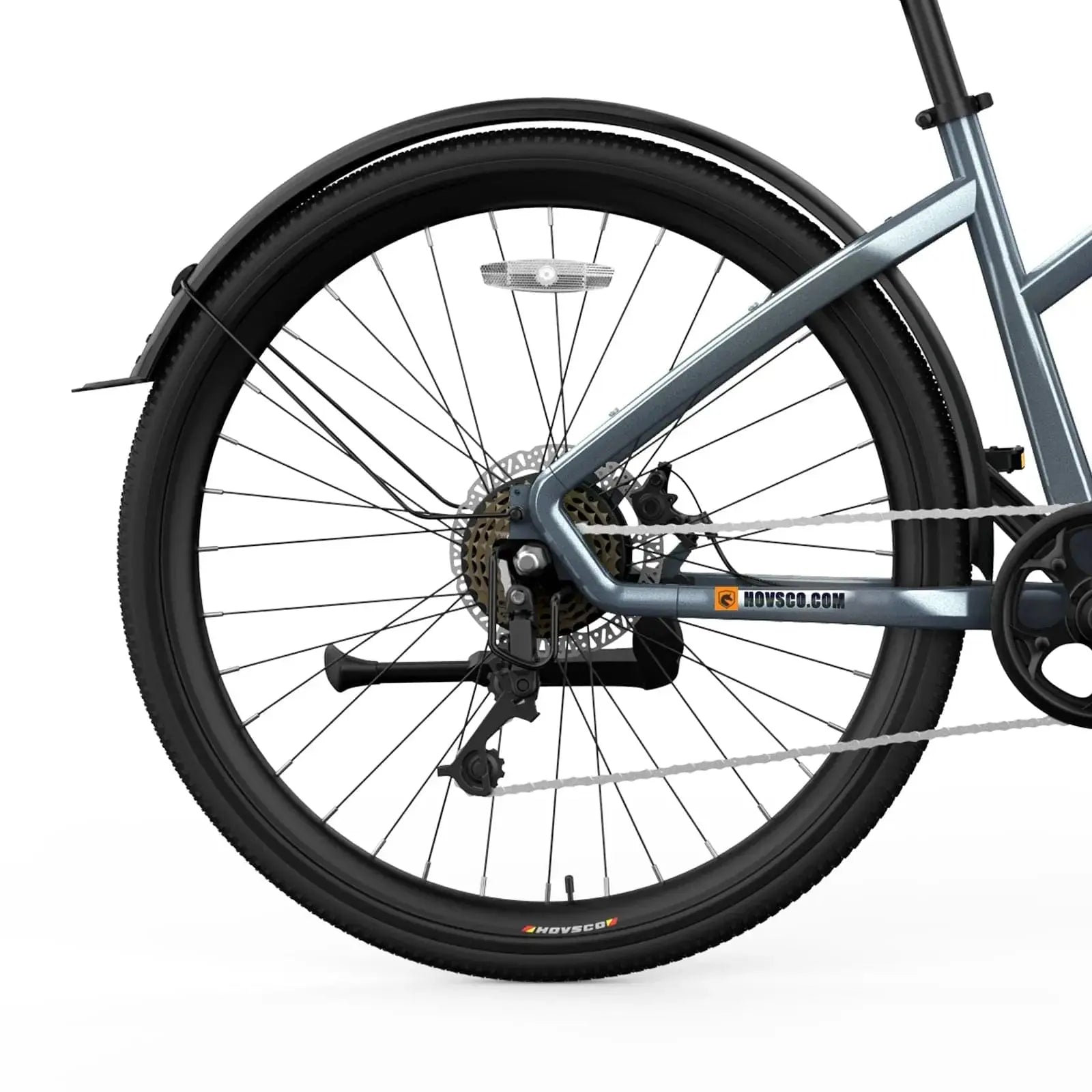 HOVSCO HovCity 27.5" Step-Thru Cruiser Electric Bike For Adults - Green Vista Living