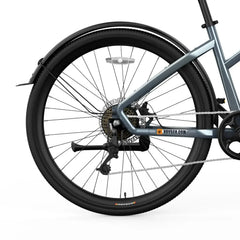 HOVSCO HovCity 27.5" Step-Thru Cruiser Electric Bike For Adults - Green Vista Living