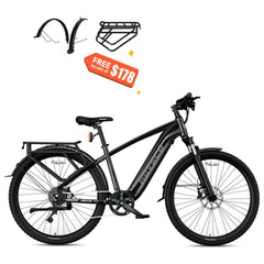 HOVSCO HovRanger 27.5" Electric Bike For Adults - Step Thru - Green Vista Living