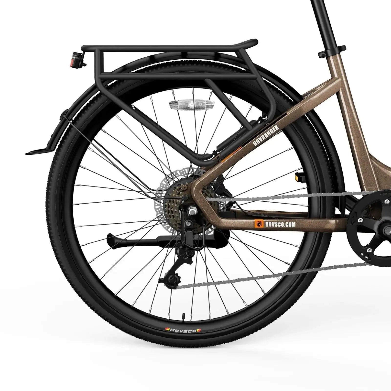 HOVSCO HovRanger 27.5" Step-Thru Commuter Bike - Green Vista Living