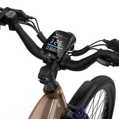 HOVSCO HovRanger 27.5" Step-Thru Commuter Bike - Green Vista Living