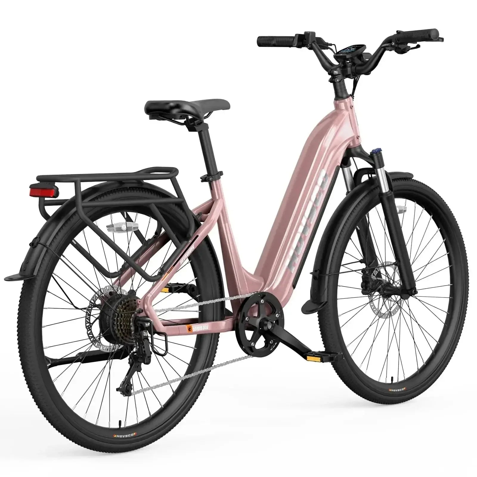 HOVSCO HovRanger 27.5" Step-Thru Commuter Bike - Green Vista Living