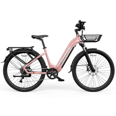 HOVSCO HovRanger 27.5" Step-Thru Commuter Bike - Green Vista Living