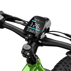 HOVSCO HovScout 26" Full Suspension Fat Tire Ebike - Green Vista Living