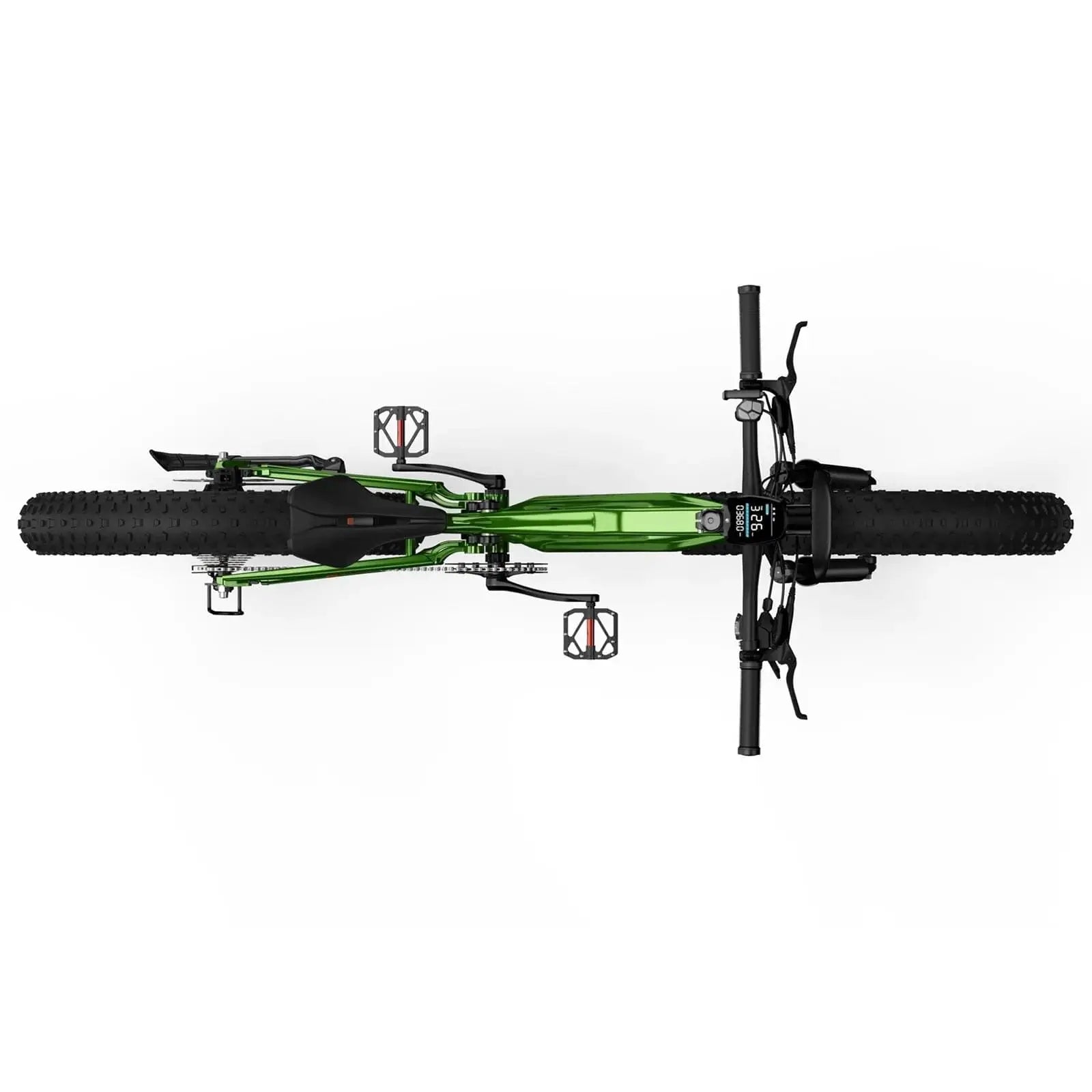 HOVSCO HovScout 26" Full Suspension Fat Tire Ebike - Green Vista Living