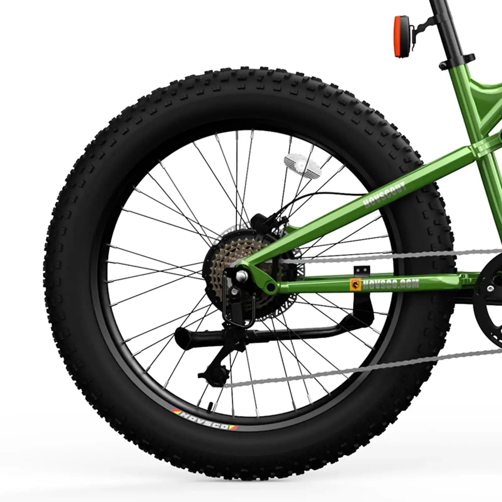 HOVSCO HovScout 26" Full Suspension Fat Tire Ebike - Green Vista Living