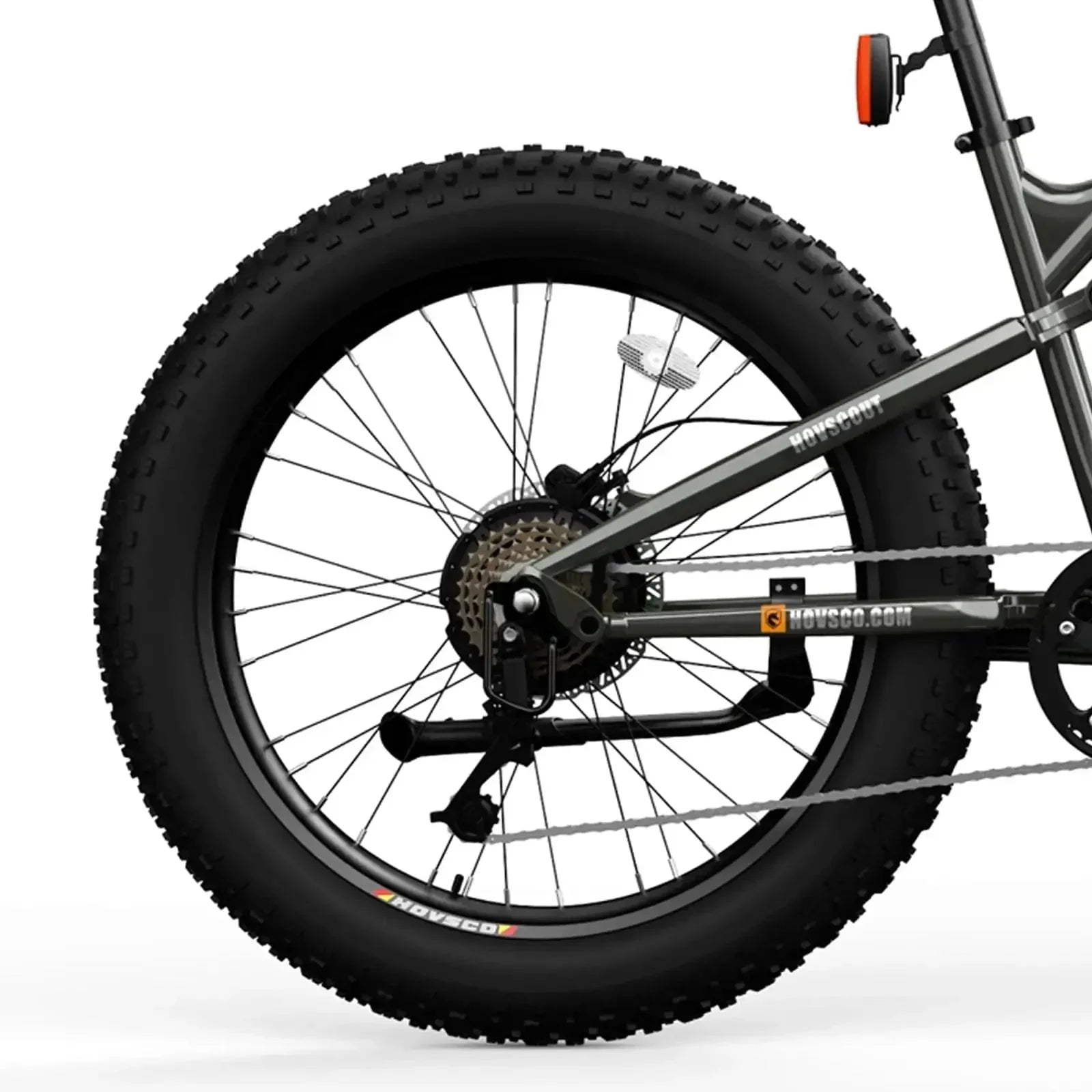HOVSCO HovScout 26" Full Suspension Fat Tire Ebike - Green Vista Living
