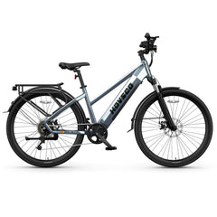 HOVSCO HovCity 27.5" Step-Thru Cruiser Electric Bike For Adults - Green Vista Living