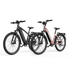HOVSCO HovRanger 27.5" Electric Bike For Adults - Step Thru - Green Vista Living