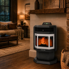 ComfortBilt HP21-SS Pellet Stove - Stainless Steel Trim