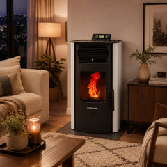 ComfortBilt HP50S Pellet Stove - Arctic White