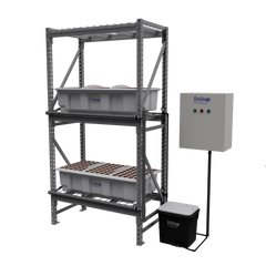 Current Culture H2O High Pressure Aeroponic Propagator 210 Site with Rack Included