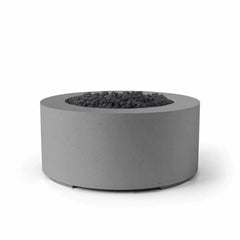 Flame Havens 36" Round Belmont GFRC Fire Pit - 24v On/Off Electronic Ignition by Dekko Concrete and HPC Fire