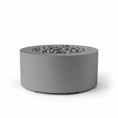 Flame Havens 36" Round Belmont GFRC Fire Pit - 120v On/Off Electronic Ignition by Dekko Concrete and HPC Fire