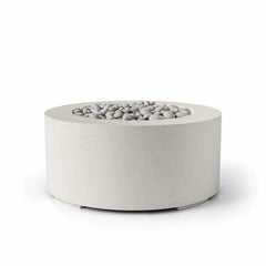 Flame Havens 36" Round Belmont GFRC Fire Pit - 120v On/Off Electronic Ignition by Dekko Concrete and HPC Fire