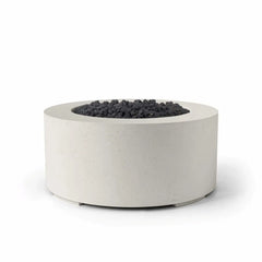Flame Havens 36" Round Belmont GFRC Fire Pit - 120v On/Off Electronic Ignition by Dekko Concrete and HPC Fire