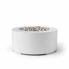 Flame Havens 36" Round Belmont GFRC Fire Pit - 24v On/Off Electronic Ignition by Dekko Concrete and HPC Fire