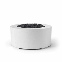 Flame Havens 36" Round Belmont GFRC Fire Pit - 24v On/Off Electronic Ignition by Dekko Concrete and HPC Fire