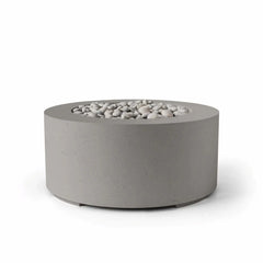 Flame Havens 36" Round Belmont GFRC Fire Pit - 120v On/Off Electronic Ignition by Dekko Concrete and HPC Fire