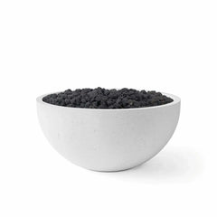 Flame Havens 32" Round Serenade GFRC Fire Pit - MLFPK Match Lit Ignition by Dekko Concrete and HPC Fire