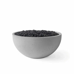 Flame Havens 32" Round Serenade GFRC Fire Pit - 24v On/Off Electronic Ignition by Dekko Concrete and HPC Fire