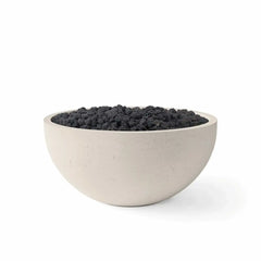 Flame Havens 32" Round Serenade GFRC Fire Pit - MLFPK Match Lit Ignition by Dekko Concrete and HPC Fire
