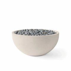 Flame Havens 32" Round Serenade GFRC Fire Pit - 24v On/Off Electronic Ignition by Dekko Concrete and HPC Fire