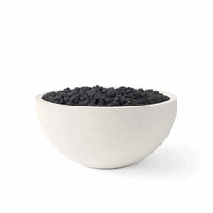 Flame Havens 32" Round Serenade GFRC Fire Pit - 120v On/Off Electronic Ignition by Dekko Concrete and HPC Fire