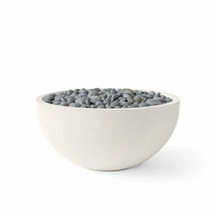 Flame Havens 32" Round Serenade GFRC Fire Pit - MLFPK Match Lit Ignition by Dekko Concrete and HPC Fire