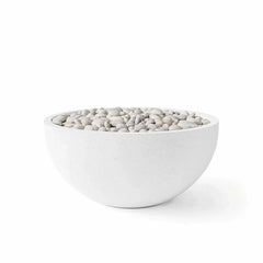 Flame Havens 32" Round Serenade GFRC Fire Pit - MLFPK Match Lit Ignition by Dekko Concrete and HPC Fire