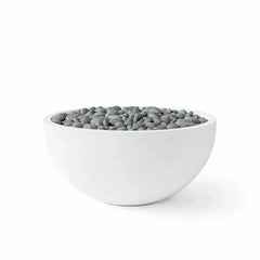 Flame Havens 32" Round Serenade GFRC Fire Pit - MLFPK Match Lit Ignition by Dekko Concrete and HPC Fire