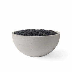 Flame Havens 32" Round Serenade GFRC Fire Pit - 24v On/Off Electronic Ignition by Dekko Concrete and HPC Fire