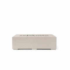 Flame Havens 56” x 30” Rectangle Sonoma GFRC Fire Pit - MLFPK Match Lit Ignition by Dekko Concrete and HPC Fire