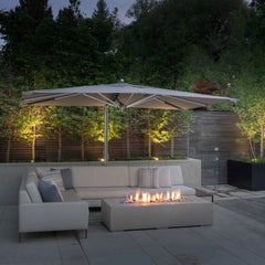 Flame Havens 72” x 33” Rectangle Sonoma GFRC Fire Pit - MLFPK Match Lit Ignition by Dekko Concrete and HPC Fire