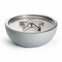 Flame Havens Round CSA 35" Aluminum Fire Pit Bowl - 120v On/Off Electronic Ignition by HPC Fire