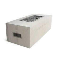 Flame Havens Rectangle 60" x 24" H-Burner Ready-to-Finish Fire Pit Table - MLFPK Match Lit Ignition by HPC Fire