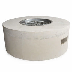 Flame Havens Round 45" - 54" Ready-to-Finish Fire Pit Table - 24v On/Off Electronic Ignition by HPC Fire