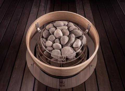 HUUM Flange H Embedding Flange for HIVE Series Sauna Heaters - Green Vista Living