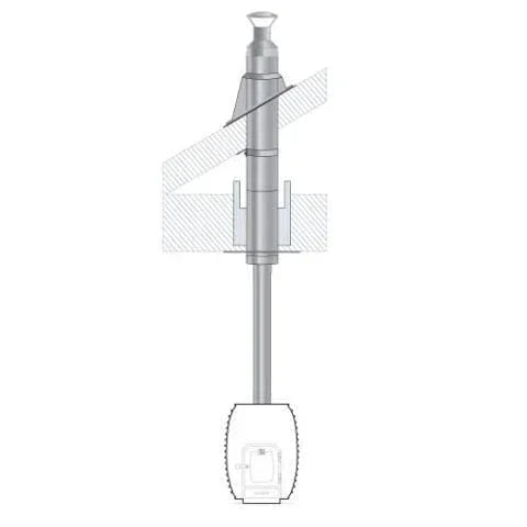 Huum Thru-Ceiling Chimney Kit Sauna Wood Stove Chimney Set, Thru-Ceiling - Green Vista Living