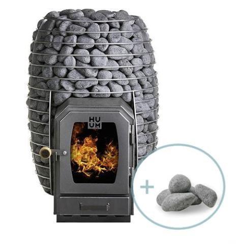 HUUM HIVE Wood 17ST Pkg, 17kW Sauna Heater Package - Green Vista Living