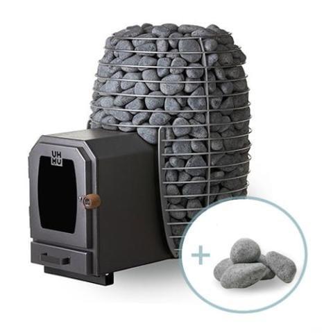 HUUM HIVE Wood LS 17ST Pkg, 17kW LS Sauna Heater Package - Green Vista Living