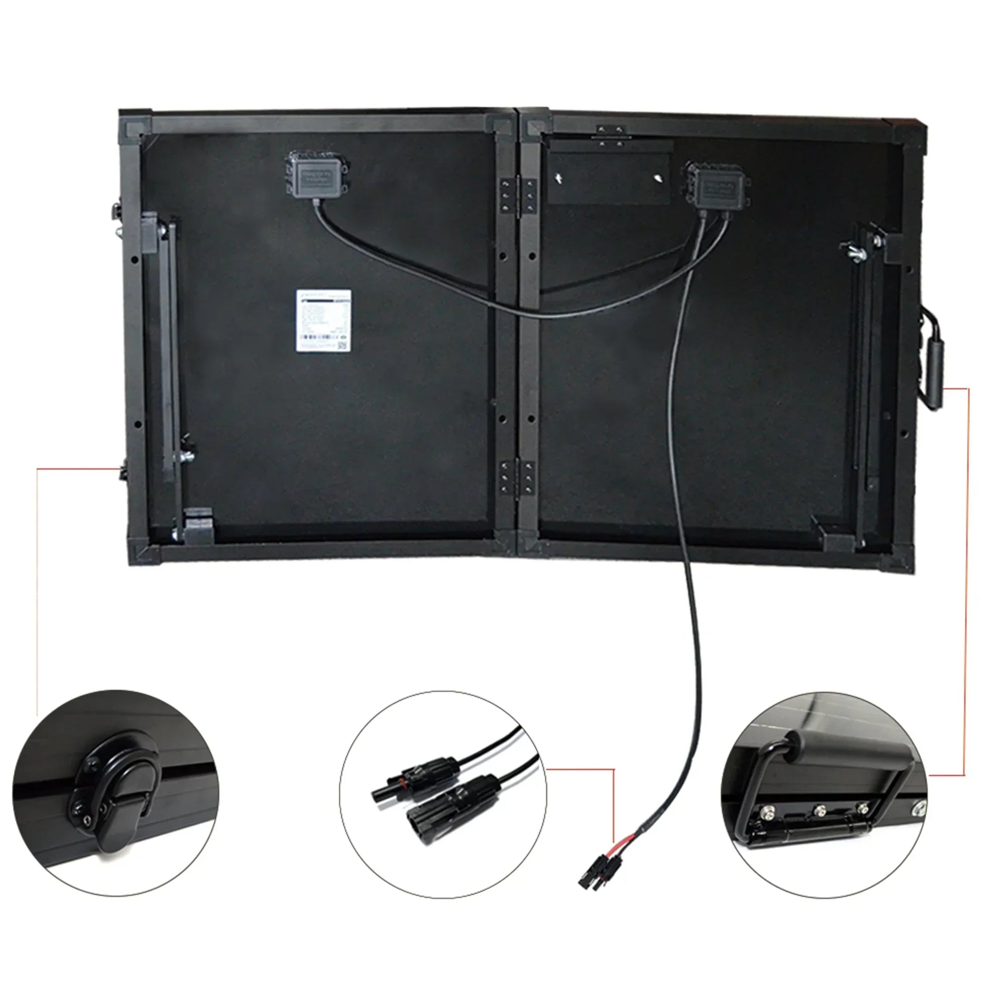 ACOPower Ptk 200W Portable Solar Panel Kit Briefcase - Green Vista Living