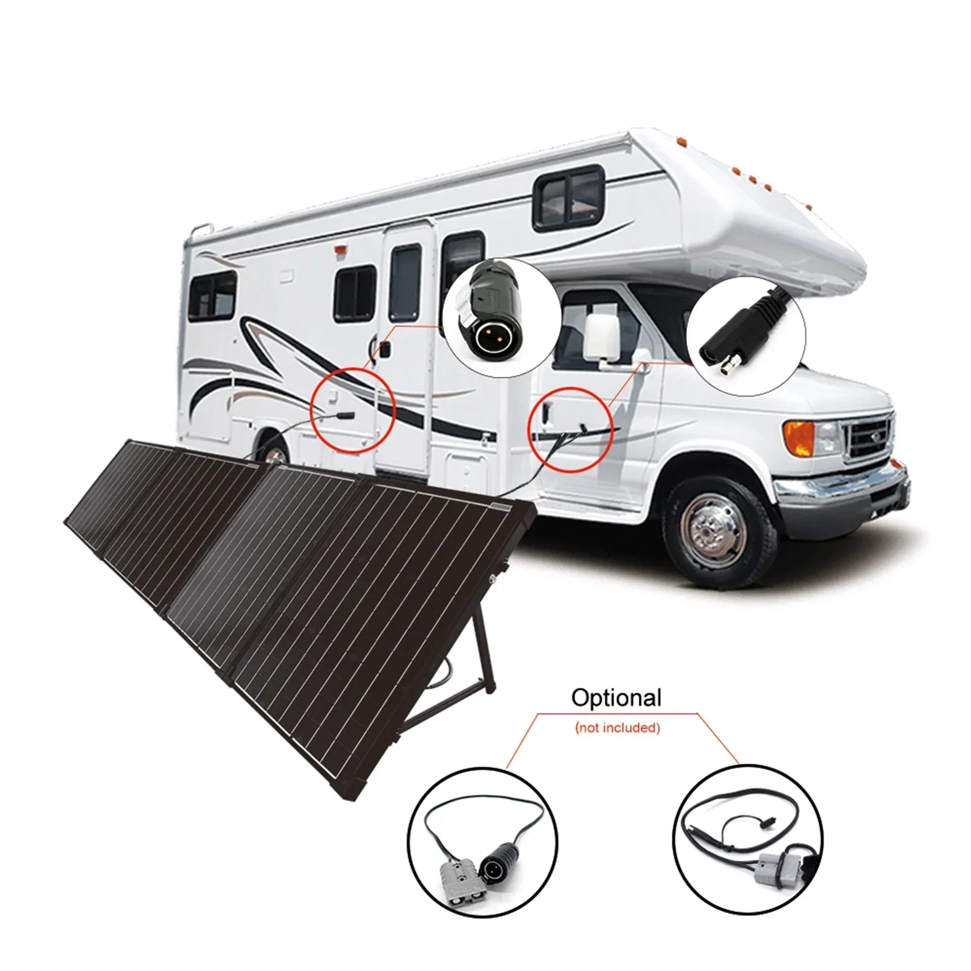 ACOPower Ptk 200W Portable Solar Panel Kit Briefcase - Green Vista Living