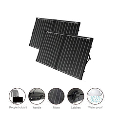 ACOPower Ptk 200W Portable Solar Panel Kit Briefcase - Green Vista Living