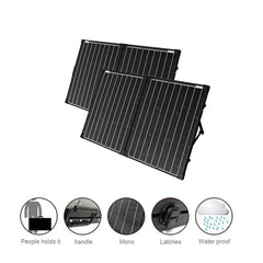 ACOPower Ptk 200W Portable Solar Panel Kit Briefcase - Green Vista Living