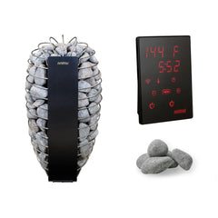 Harvia Spirit SP90E Electric Sauna Heater Package - Green Vista Living