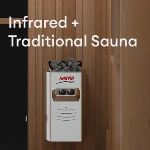 Finnmark Designs FD-4 Trinity Infrared & Steam Sauna | 2 Person - Green Vista Living