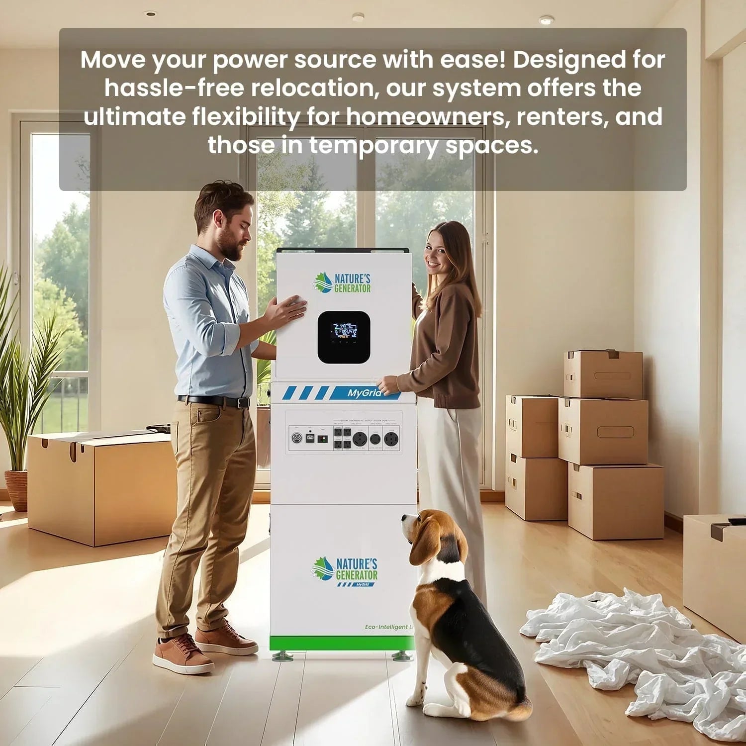 Nature's Generator MyGrid 10K Whole Home Generator - Green Vista Living