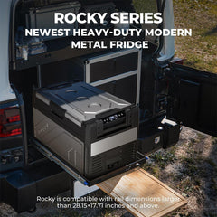 BougeRV ROVER2000 Semi-Solid Portable Power Station with ROCKY Metal Fridge - Green Vista Living