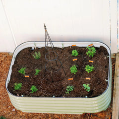Bootstrap Farmer 17" Metal Modular Raised Garden Bed Kit | 6 in 1 "No Tools Needed" - Green Vista Living